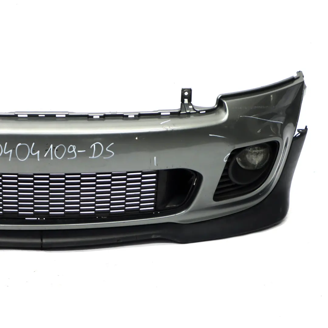 Mini Cooper R55 R56 JCW Complete Front Bumper Trim Panel Dark Silver - 871