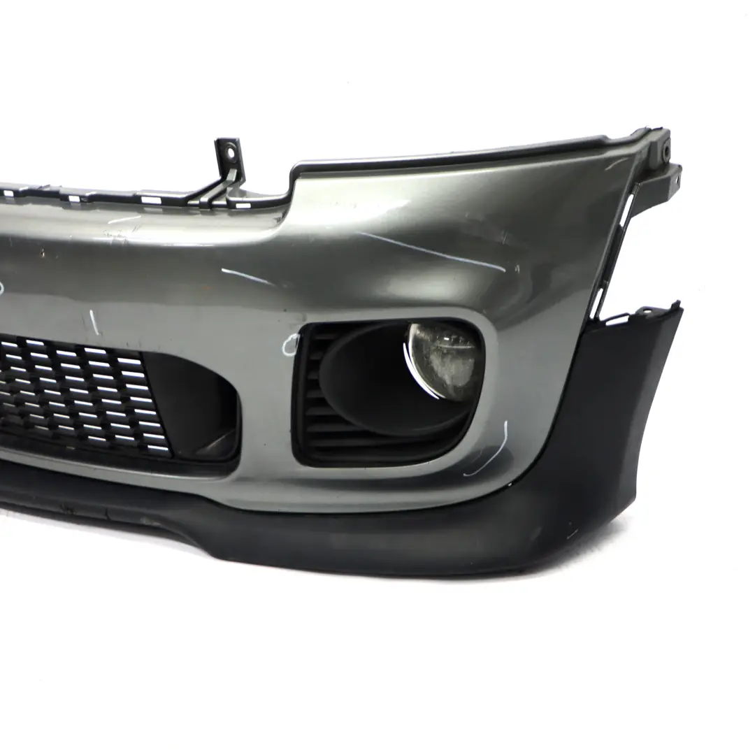 Mini Cooper R55 R56 JCW Complete Front Bumper Trim Panel Dark Silver - 871