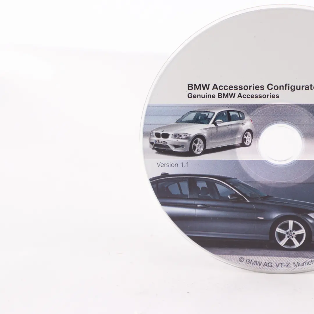 BMW Accessories Configurator Disc CD Version 1.1 0411691