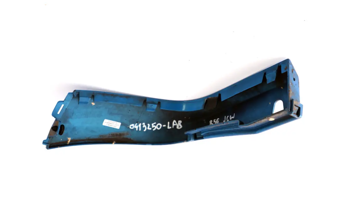 BMW MINI Cooper S R56 JCW Rear Bumper Right O/S Extension Trim Panel Laser Blue