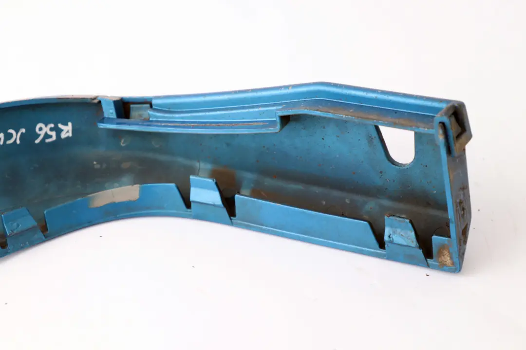 BMW MINI Cooper S R56 JCW Rear Bumper Left N/S Extension Trim Panel Laser Blue