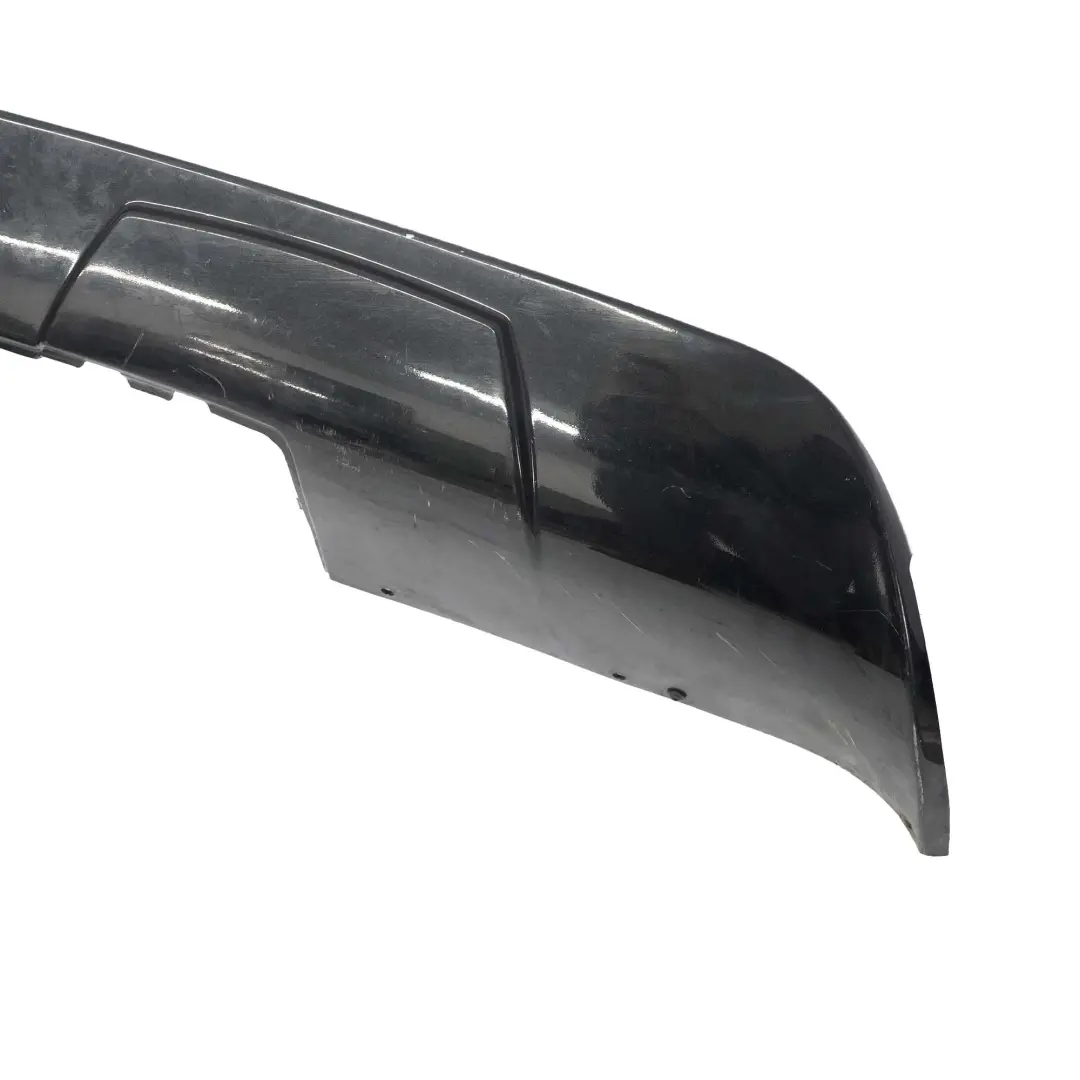 BMW X5 E70 Bumper Diffuser Aero Rear Lower Centre Trim Panel Black Sapphire 475