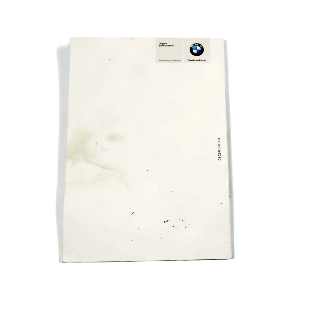 BMW E30 E32 E34 E36 Dog Harness Guard Bag Instruction Book 0416253 