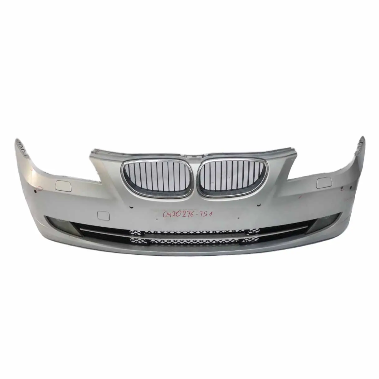 BMW E60 LCI Front Bumper Trim Panel Titansilber Titan Silver Metallic - 354