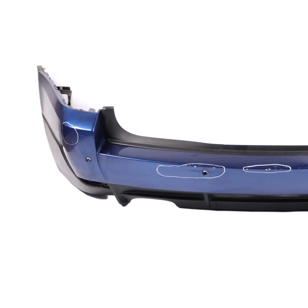 BMW X3 E83 LCI Rear Bumper PDC Montegoblau Montego Blue Metallic - A51