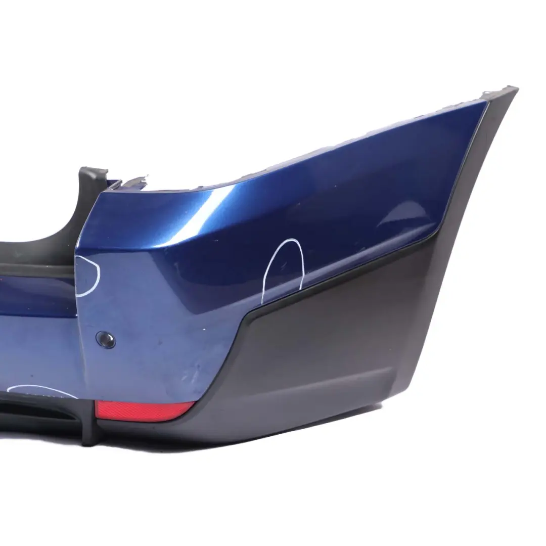 BMW X3 E83 LCI Rear Bumper PDC Montegoblau Montego Blue Metallic - A51