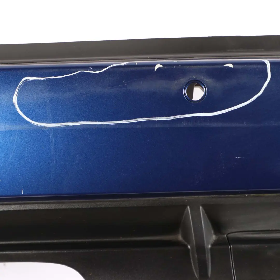 BMW X3 E83 LCI Rear Bumper PDC Montegoblau Montego Blue Metallic - A51