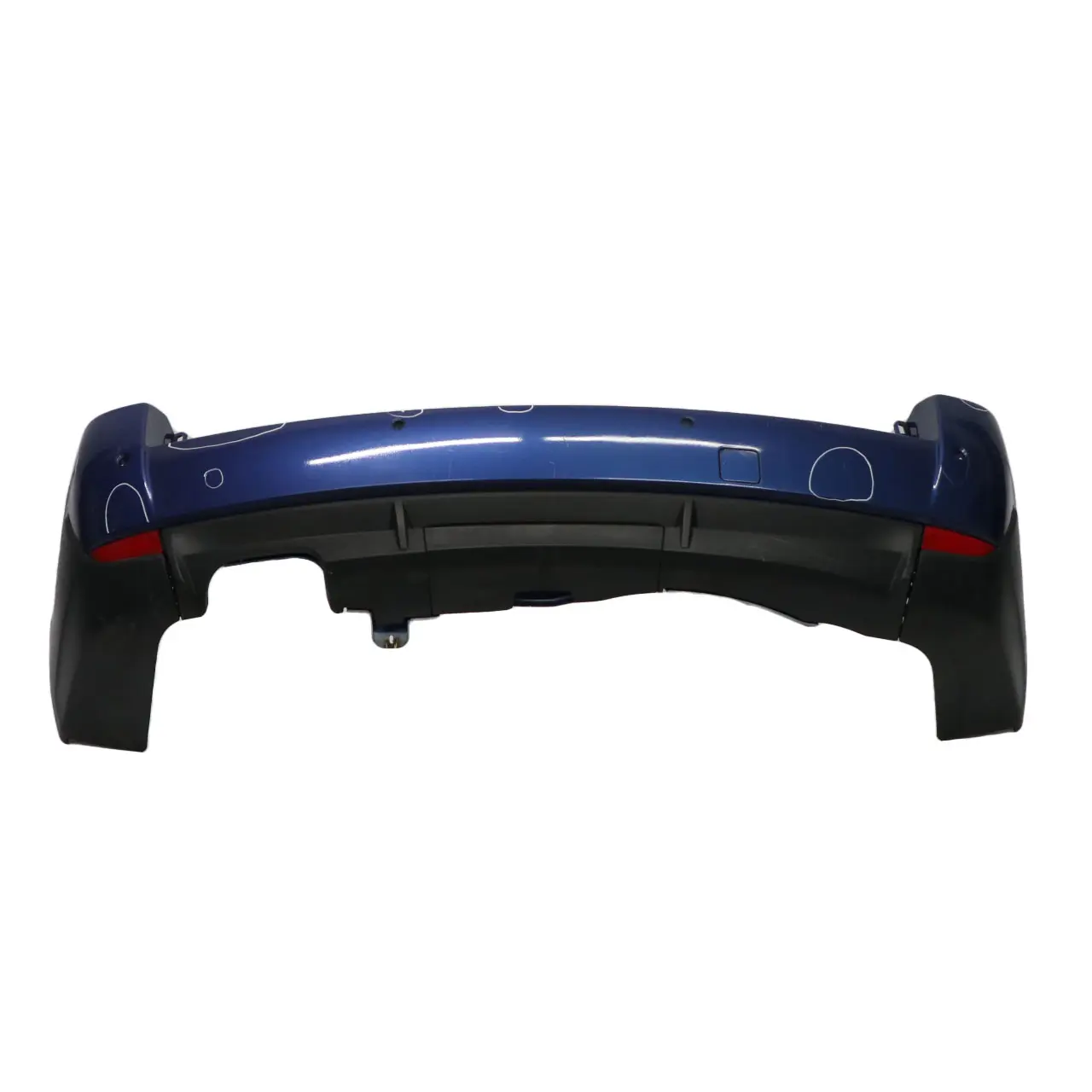 Rear Bumper BMW X3 E83 LCI Trim Panelling PDC Montegoblau Blue Metallic - A51