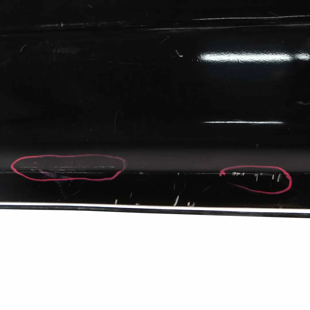 BMW E60 LCI Rear Bumper Saloon PDC Trim Panel Cover Black Schwarz 2 - 668