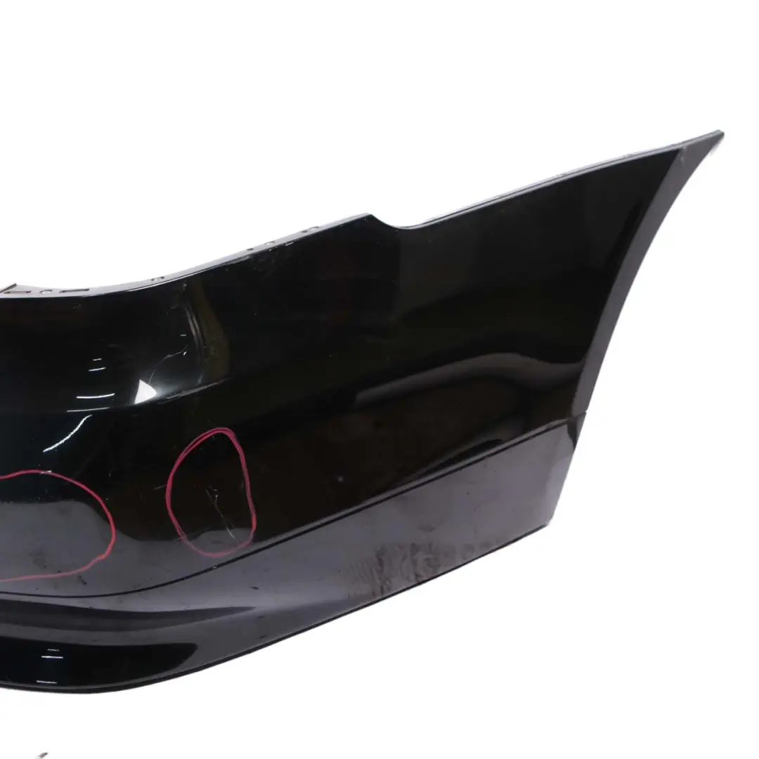 Rear Bumper BMW E61 LCI Touring Trim Panel PDC Black Sapphire Metallic - 475