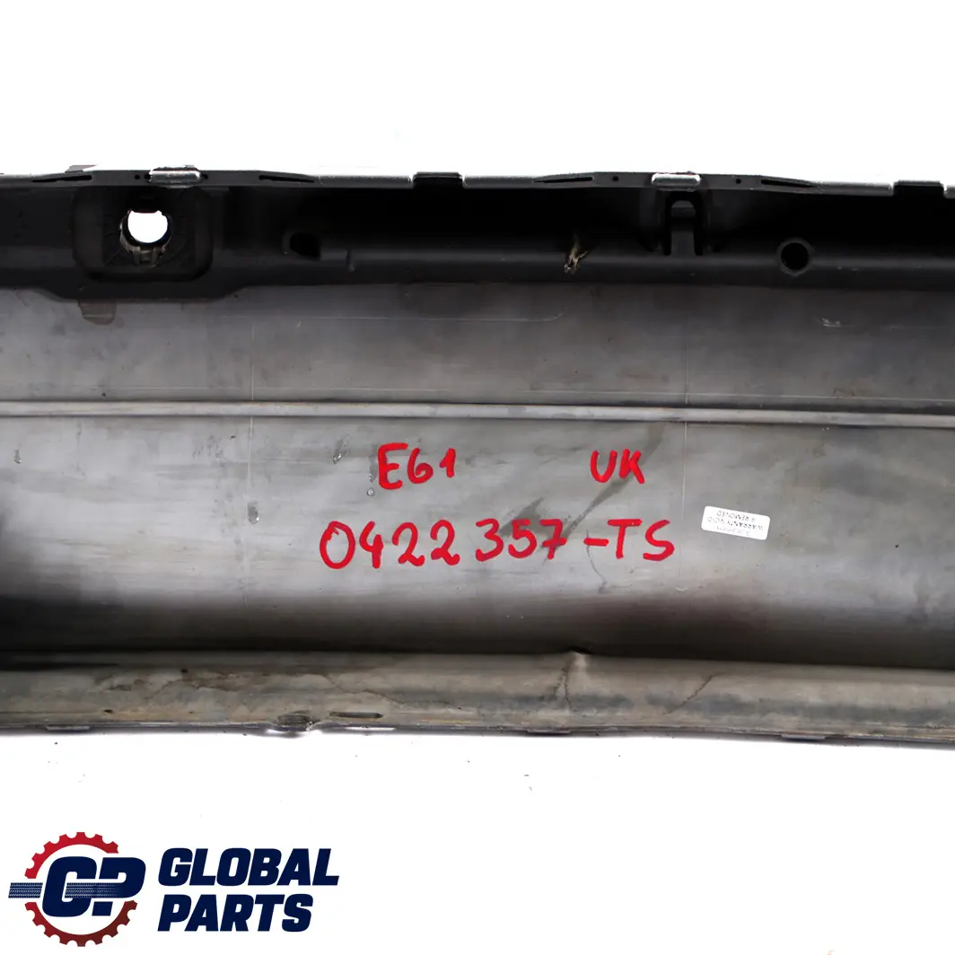 BMW 5 E61 LCI Touring Rear Bumper Trim Panel PDC Titansilber Titan Silver - 354