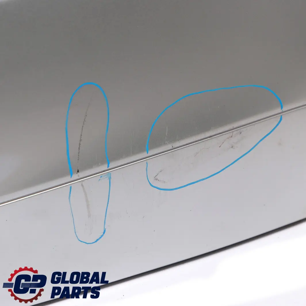 BMW 5 E61 LCI Touring Rear Bumper Trim Panel PDC Titansilber Titan Silver - 354