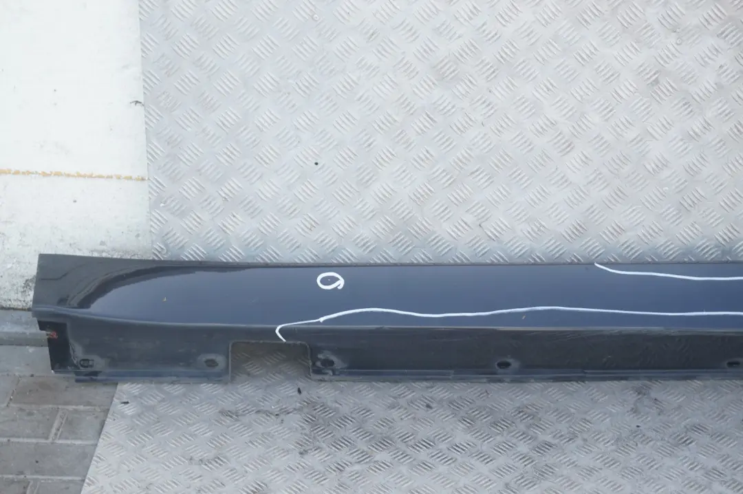 BMW E60 E61 LCI 1 Door Sill Cover Side Skirt Left N/S Black Sapphire 475 0422464