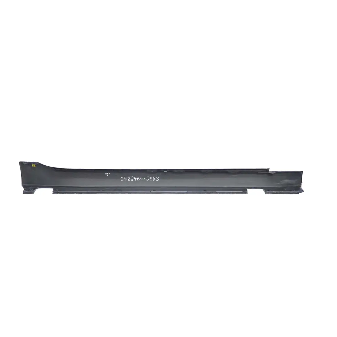 BMW 5 E60 E61 LCI Left N/S Door Sill Cover Side Skirt Tiefseeblau Blue - A76