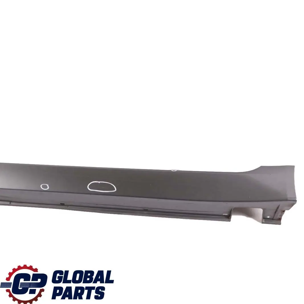 BMW 5 E60 E61 LCI Door Sill Cover Side Skirt Left N/S Spacegrau Grey - A52