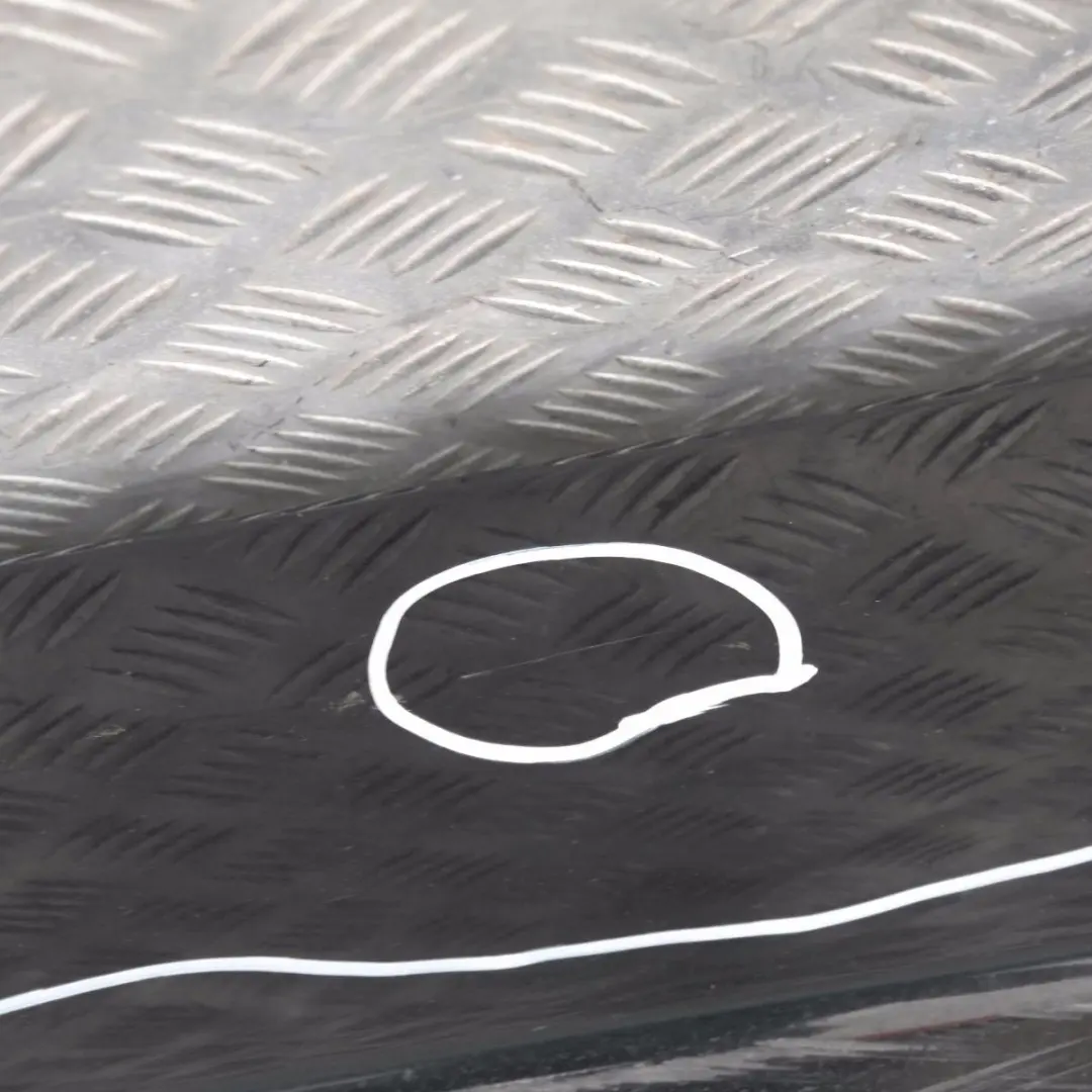 Door sill cover side skirt left N/S Schwarz 2 Black BMW 5 SERIES E60N E61N LCi - SKU 0422464-SCH - Part number 422464