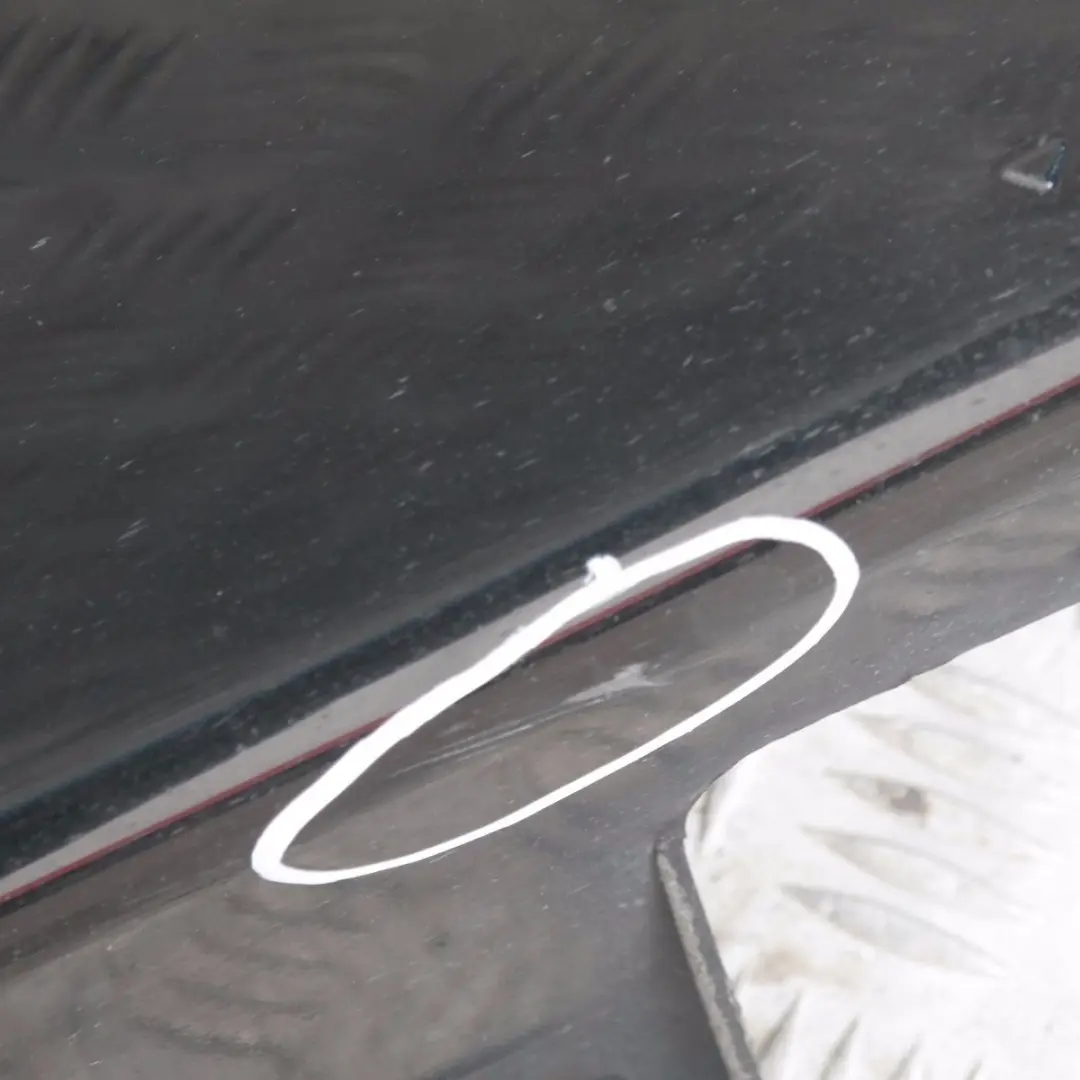 Door sill cover side skirt left N/S Schwarz 2 Black BMW 5 SERIES E60N E61N LCi - SKU 0422464-SCH - Part number 422464