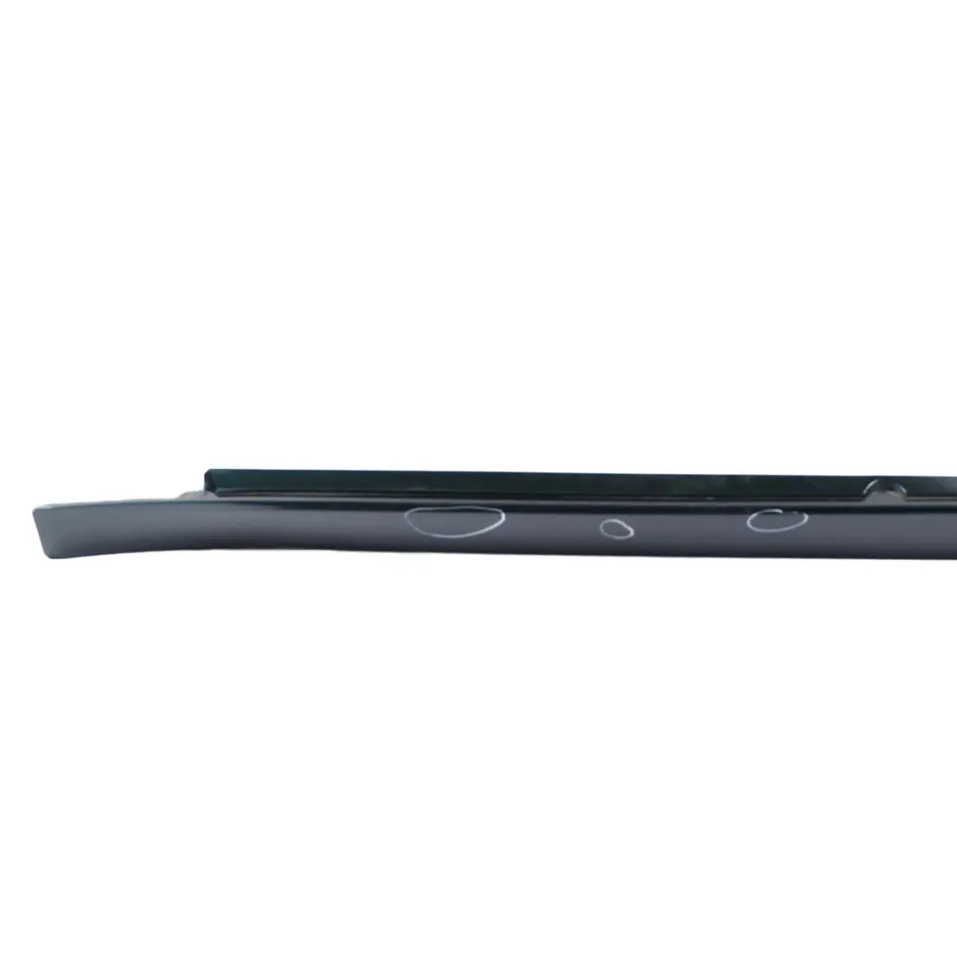 BMW 5 E60 E61 LCI Door Sill Cover Side Skirt Left N/S Tiefgruen Green - A43