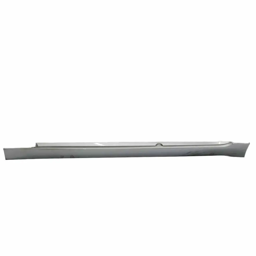 BMW E60 LCI Side Skirt Door Sill Cover Left N/S Titan Silver Metallic - 354