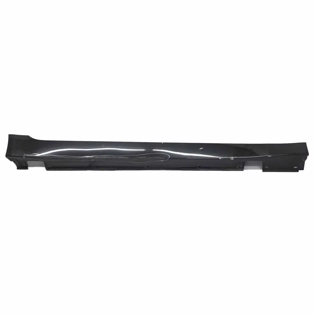 Side Skirt BMW E60 E61 LCI Door Sill Cover Right O/S Black Sapphire Metallic 475