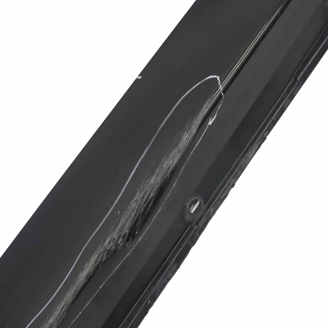 Side Skirt BMW E60 E61 LCI Door Sill Cover Right O/S Black Sapphire Metallic 475