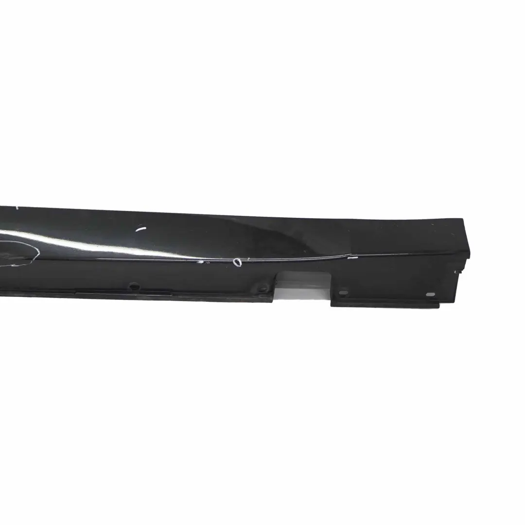 Side Skirt BMW E60 E61 LCI Door Sill Cover Right O/S Black Sapphire Metallic 475