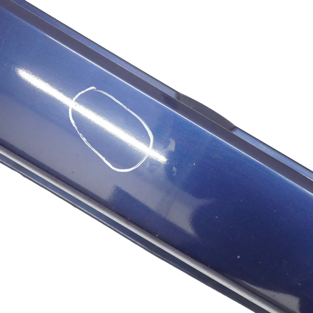 BMW E60 E61 LCI Bas de Porte Couverture Seuil Droite Bleu Fonce - A76