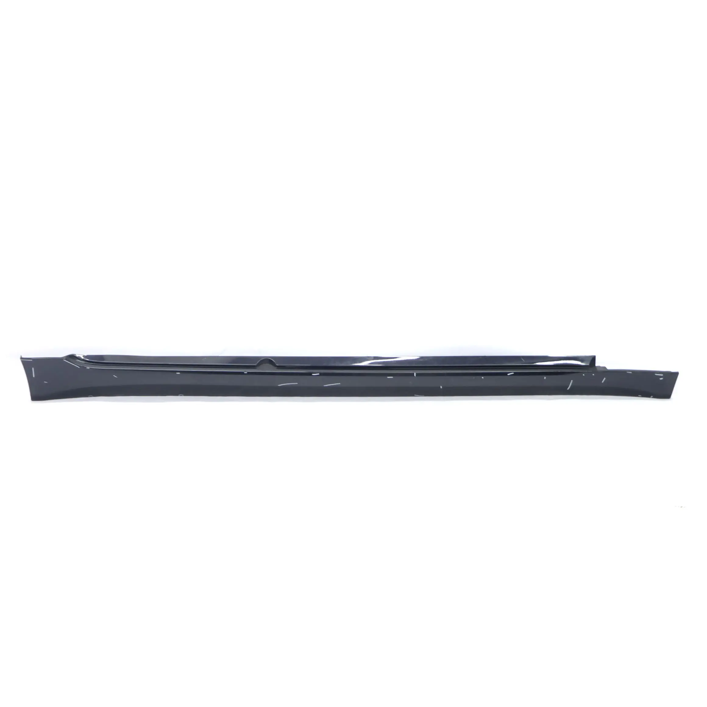 BMW E60 E61 LCI Door Sill Cover Side Skirt Right O/S Monacoblau Blue - A35