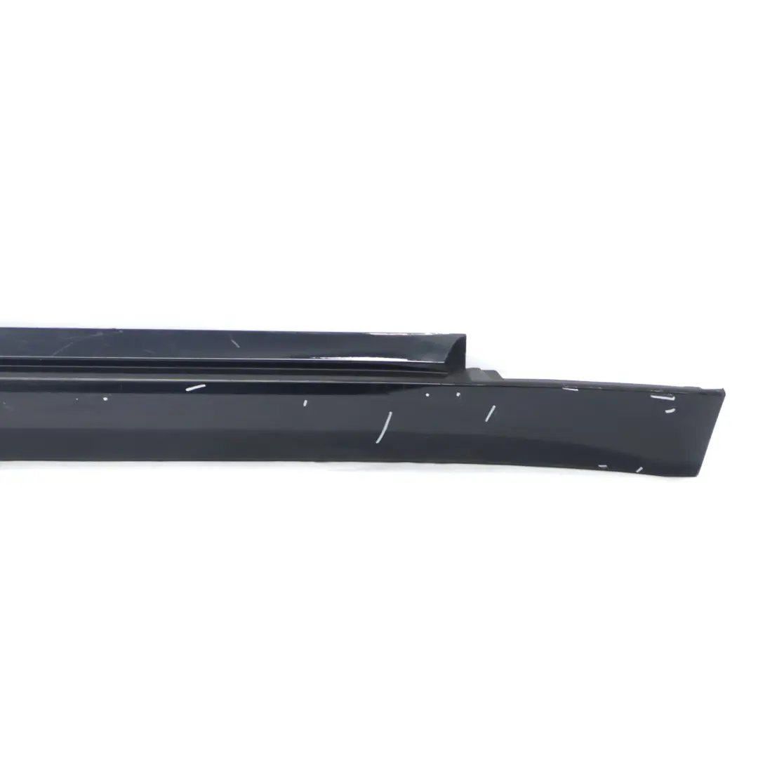 BMW E60 E61 LCI Door Sill Cover Side Skirt Right O/S Monacoblau Blue - A35