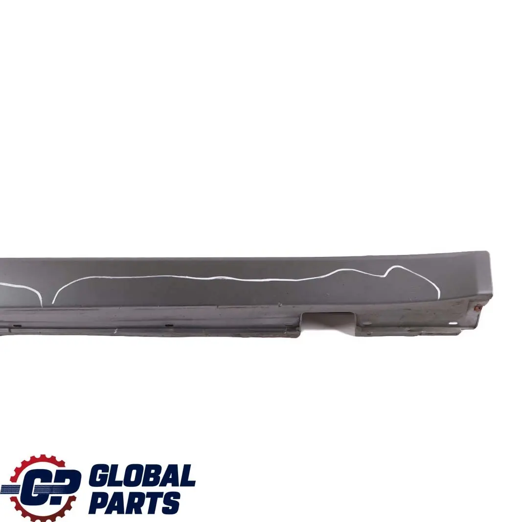 BMW 5 E60 E61 LCI Door Sill Cover Side Skirt Right O/S Spacegrau Grey - A52