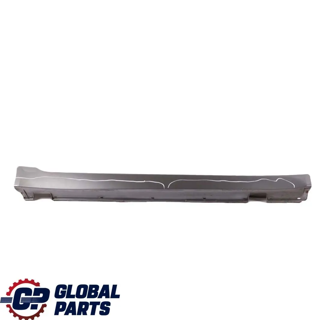 BMW 5 E60 E61 LCI Door Sill Cover Side Skirt Right O/S Spacegrau Grey - A52