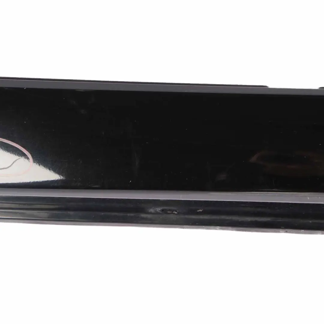 BMW 5 SERIES E60N E61N LCi Door sill cover side skirt right O/S Schwarz 2 Black