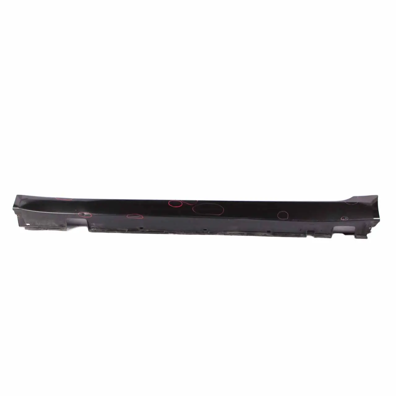 Side Skirt BMW E61 LCI Left N/S Door Sill Cover Black Sapphire Metallic - 475