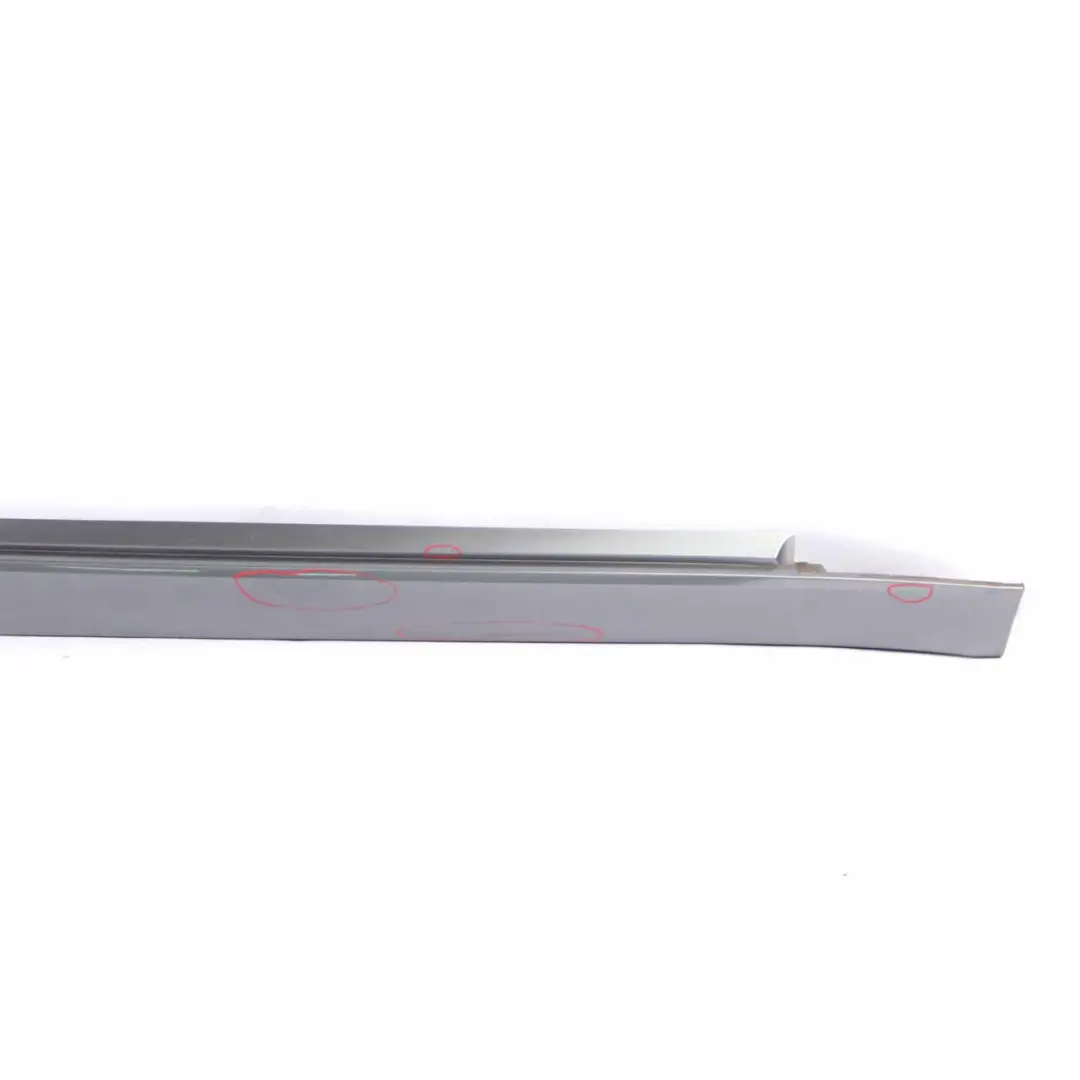 Side Skirt BMW E60 E61 LCI Right O/S Door Sill Cover Spacegrau Grey Metallic A52