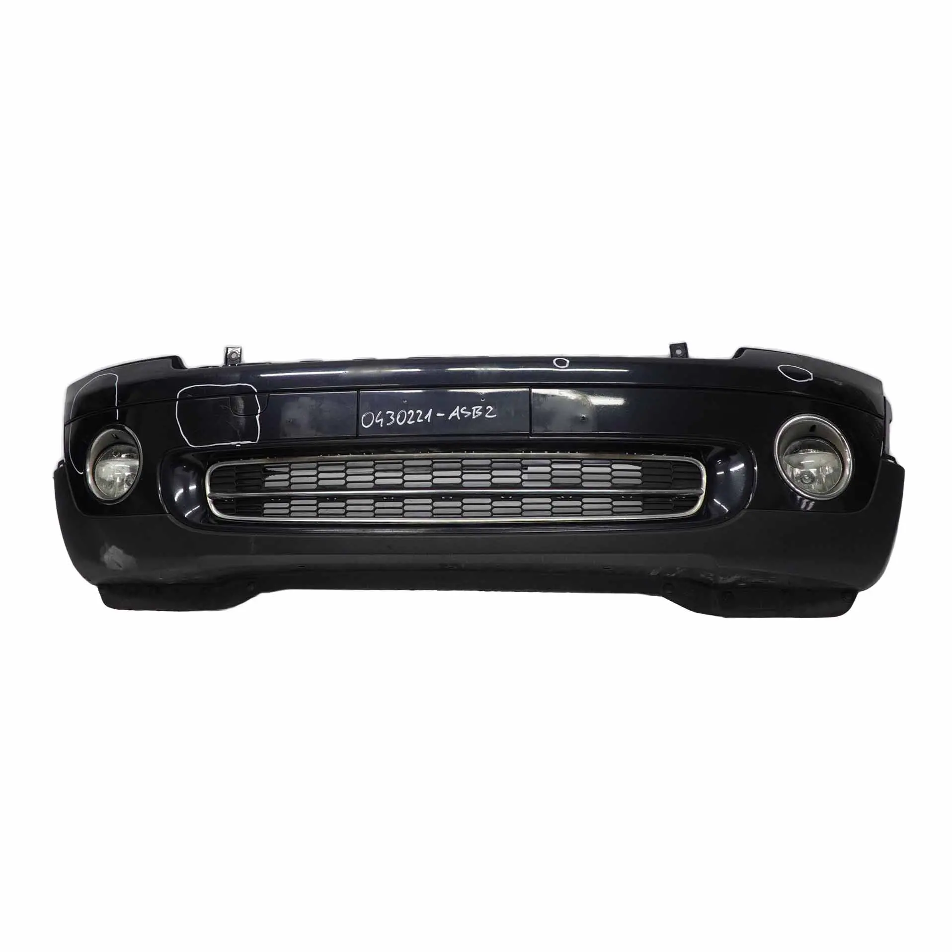 Bumper Front Mini R55 R56 Complete Trim Panel Astro Black Metallic - A25