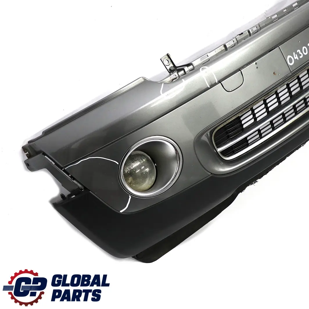 Mini Cooper R55 R56 Complete Front Bumper Trim Panel Dark Silver - 871