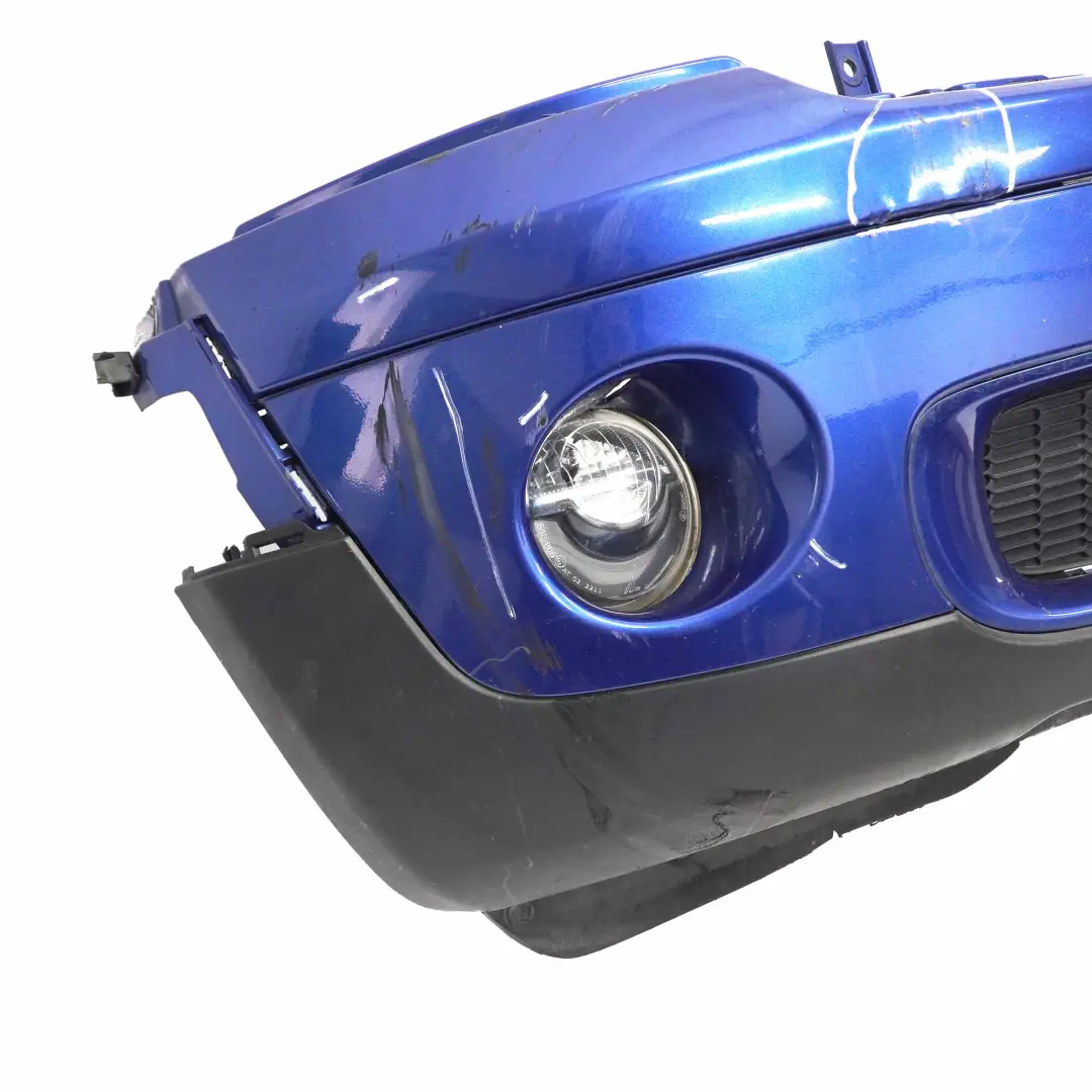 Mini R55 R56 R57 Stossfänger Vorn Lightning Blue Blau Metallic - A63