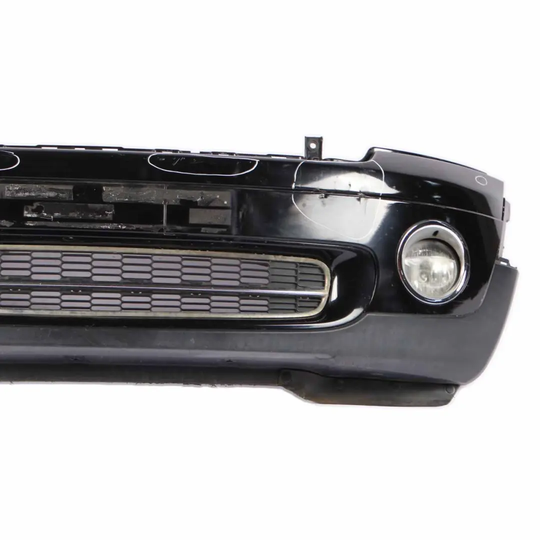 Mini R55 R56 Complete Front Bumper Trim Panel Midnight Black - A94