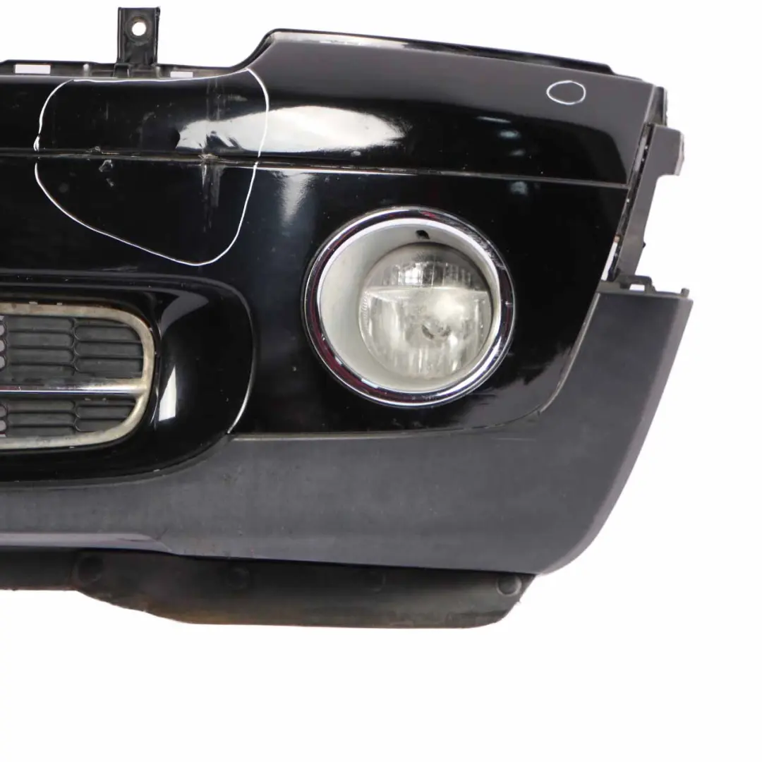 Mini R55 R56 Complete Front Bumper Trim Panel Midnight Black - A94