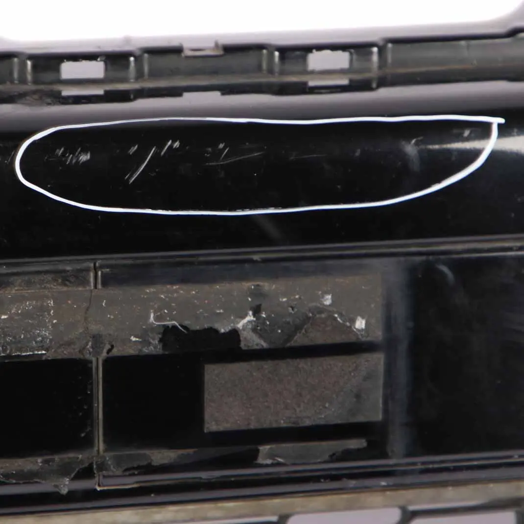 Mini R55 R56 Complete Front Bumper Trim Panel Midnight Black - A94