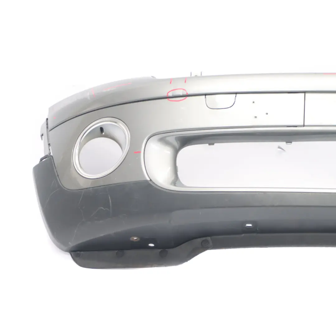 Mini R55 R56 Front Bumper Trim Panel Pure Silver Metallic - 900