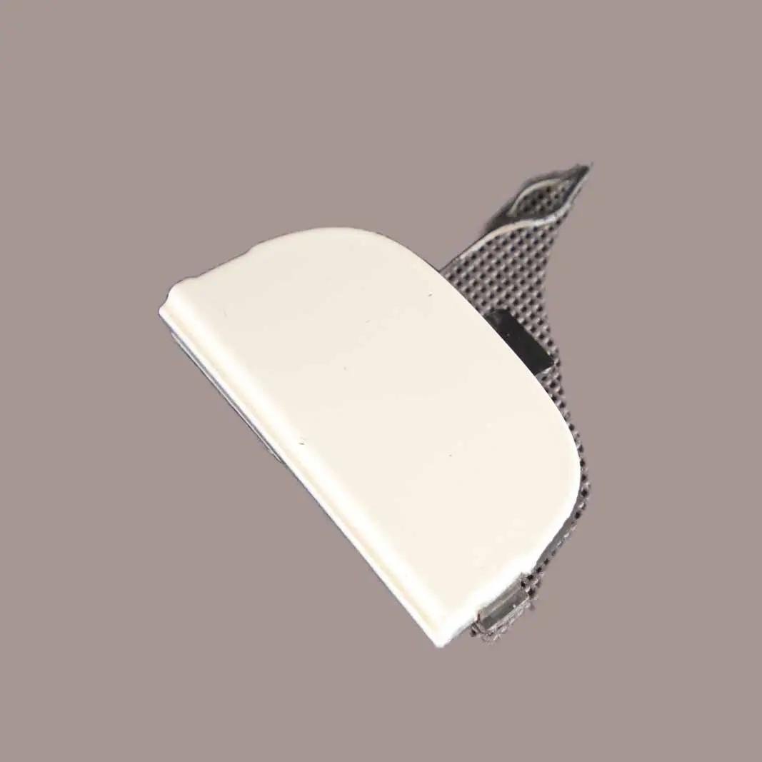 Mini R55 R56 Cover Flap Towing Eye Front Bumper Pepper White 850 7147842