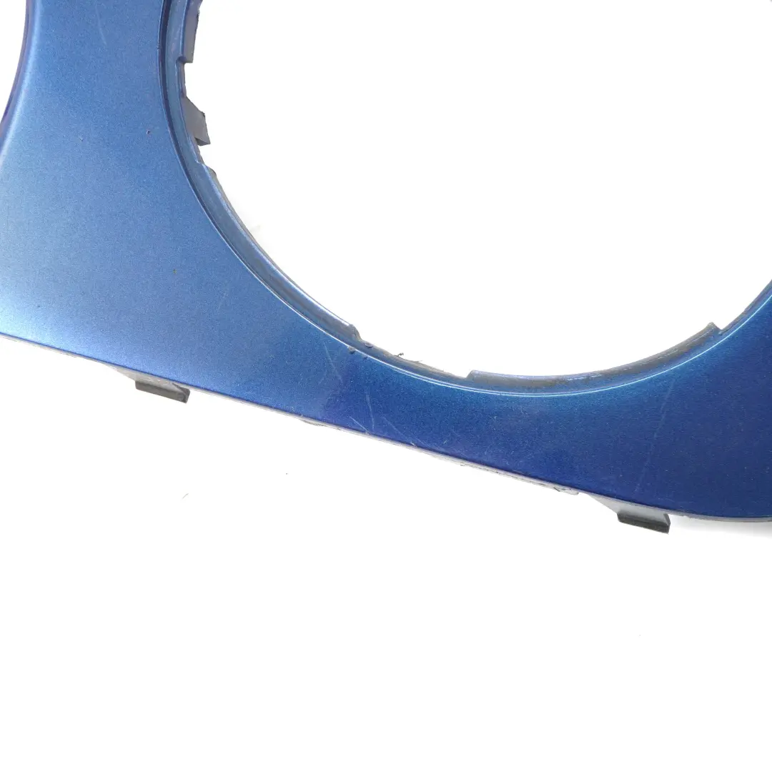 Mini Cooper One R55 R56 1 Front Bumper Trim Panel Cover Left N/S Lightning Blue