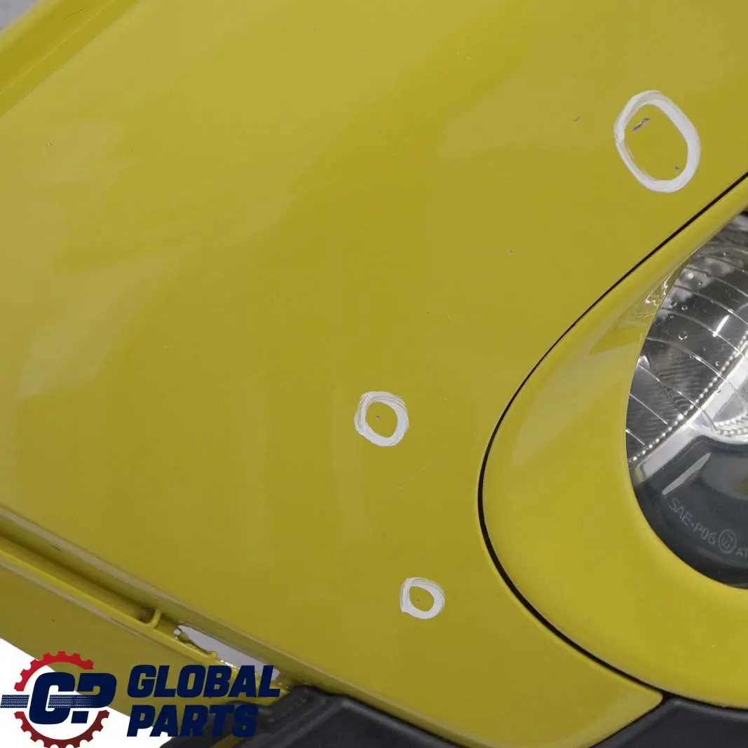 Mini Cooper S R55 R56 Complete Front Bumper Trim Panel Interchange Yellow - A95