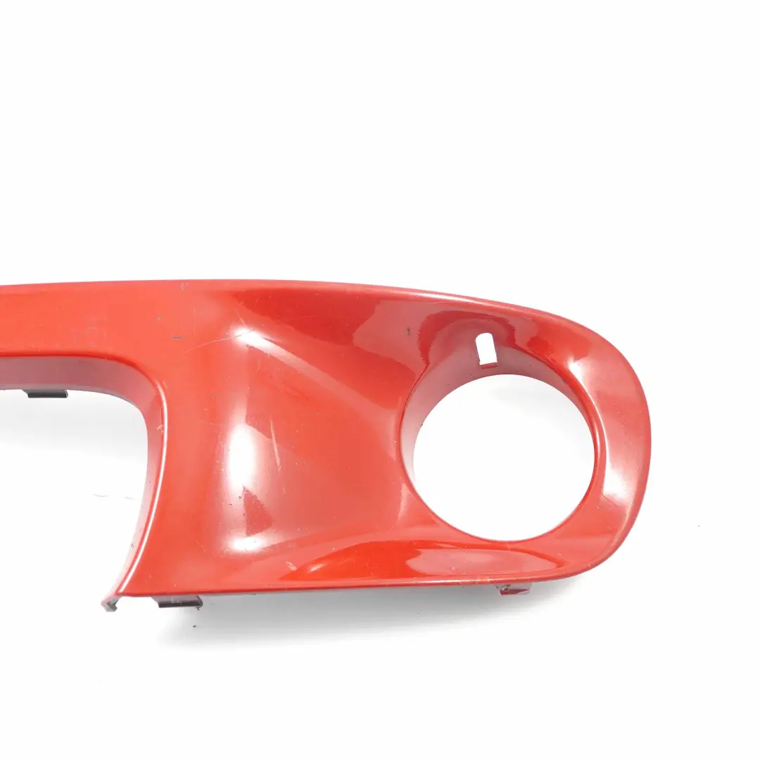 Mini Cooper S R55 R56 Front Bumper Trim Cover Left N/S Chili Red - 851 2751563