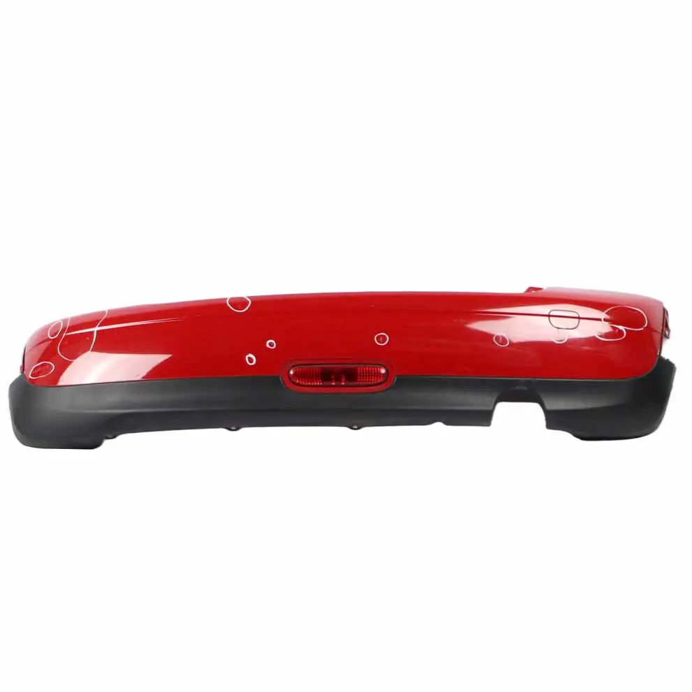 Mini R56 R57 Bumper Rear Trim Panel Covering Chili Red - 851