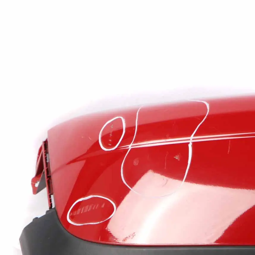 Mini R56 R57 Bumper Rear Trim Panel Covering Chili Red - 851