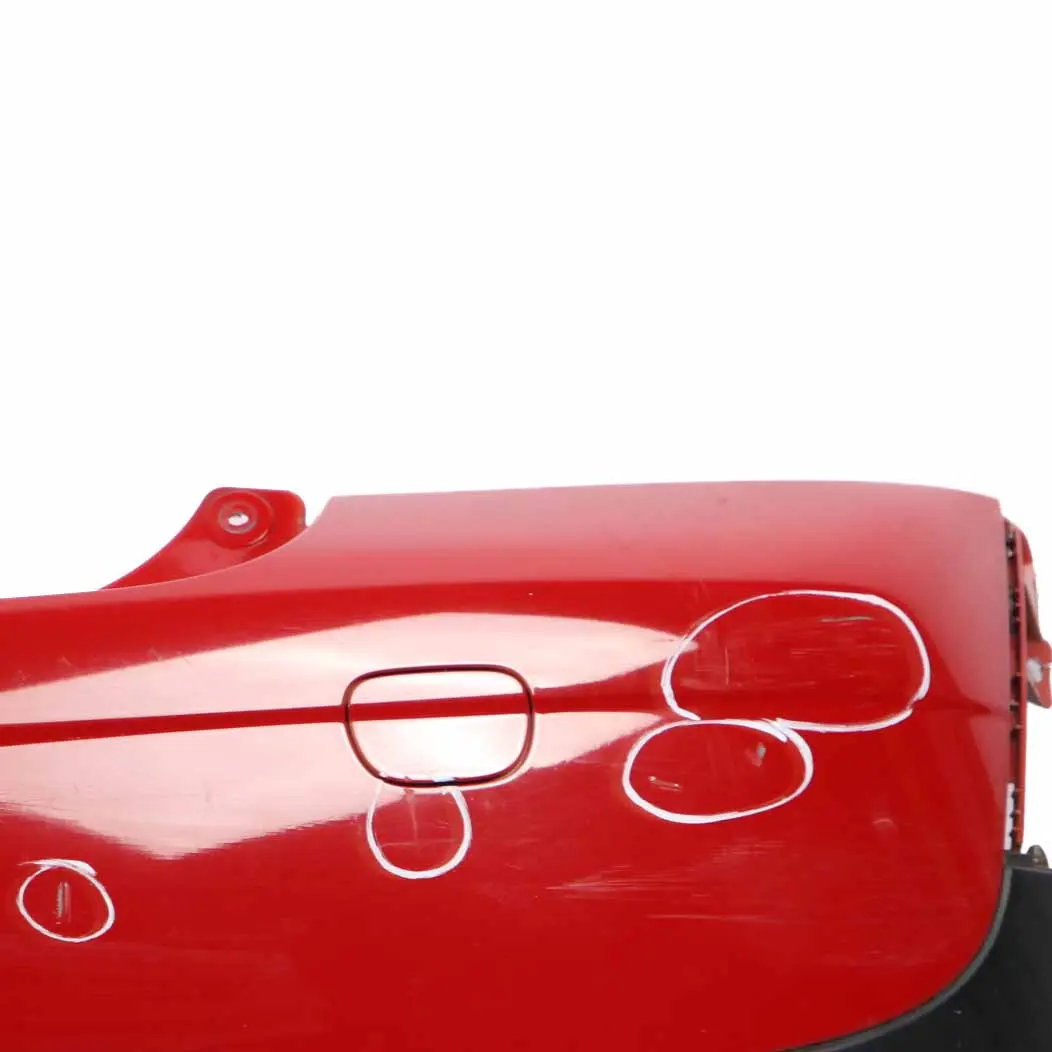 Mini R56 R57 Bumper Rear Trim Panel Covering Chili Red - 851