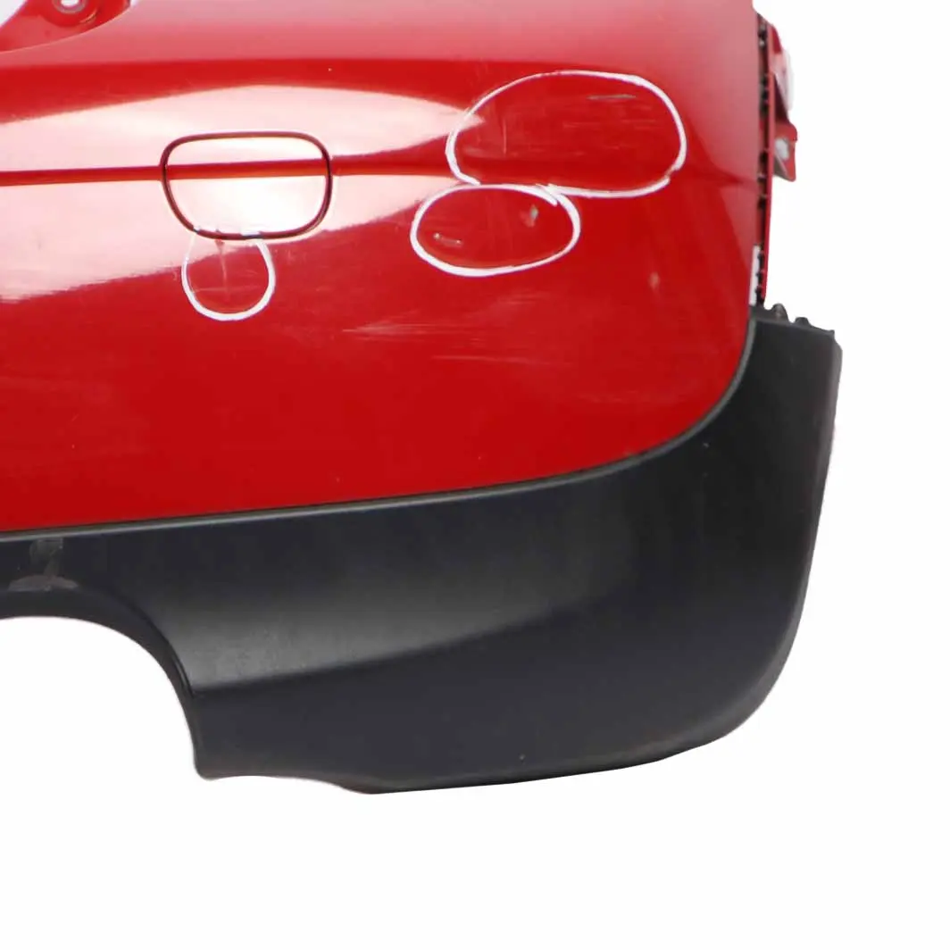 Mini R56 R57 Bumper Rear Trim Panel Covering Chili Red - 851