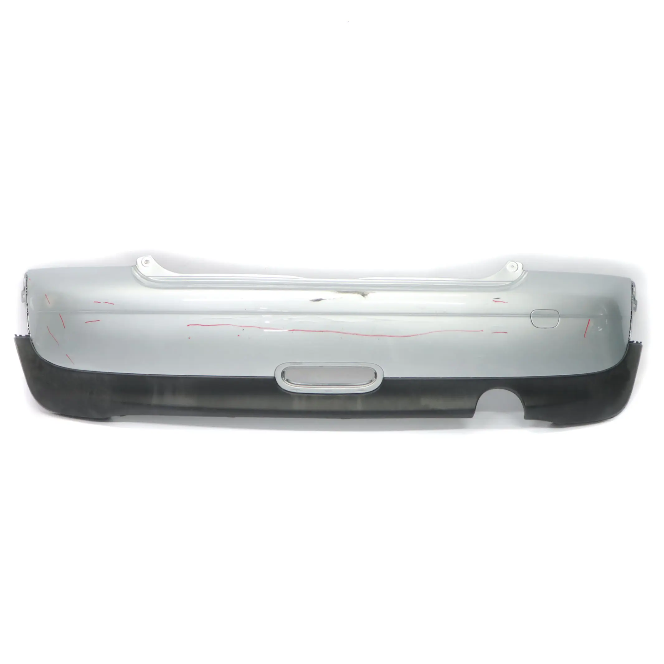 Mini R56 R57 Rear Bumper Trim Panel Pure Silver Metallic - 900